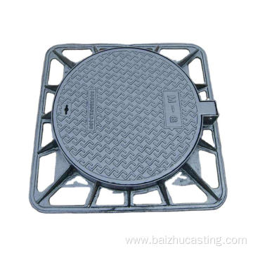 High-quality heavy nodular cast iron manhole cover